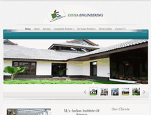 Tablet Screenshot of dishaengineering.com